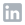 Логотип LinkedIn — серый